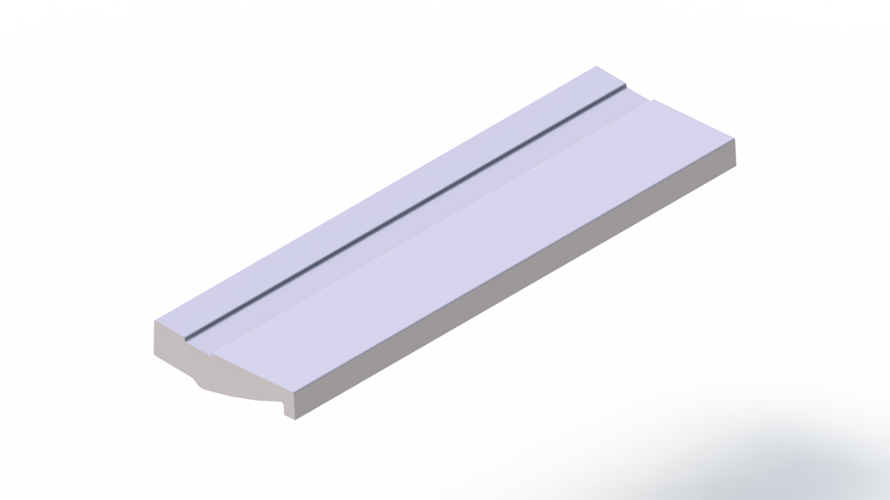 Profil en Silicone P1612BJ - format de type Autoclave - forme irrégulier