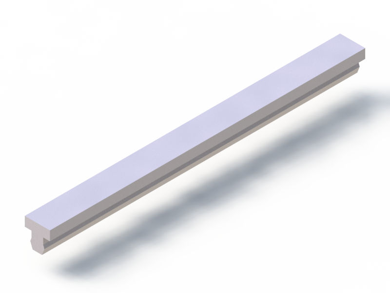 Profil en Silicone P1861A - format de type T - forme irrégulier