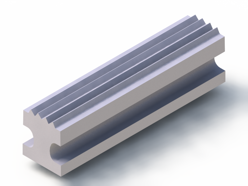 Profil en Silicone P2450I - format de type Lampe - forme irrégulier