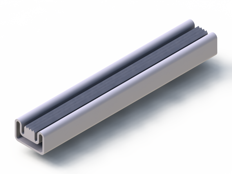 Profil en Silicone P2851IM - format de type D - forme irrégulier