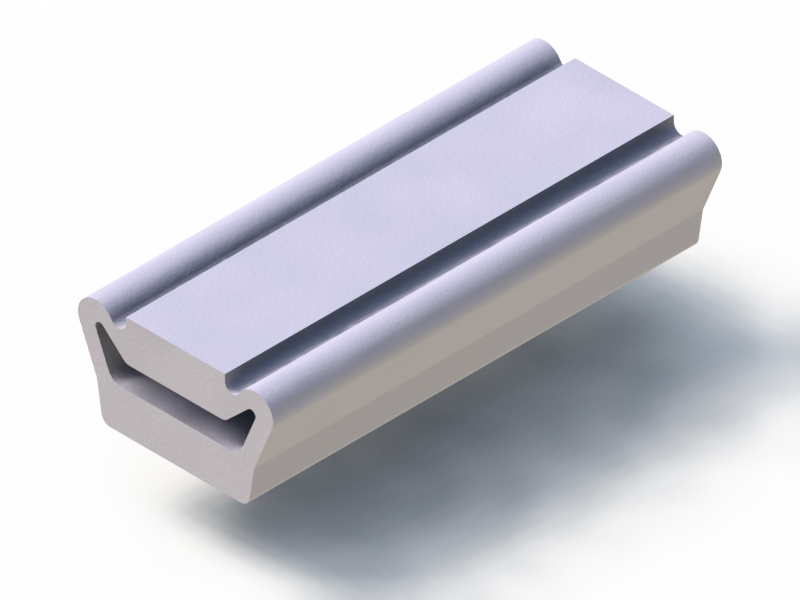 Profil en Silicone P2851IX - format de type D - forme irrégulier