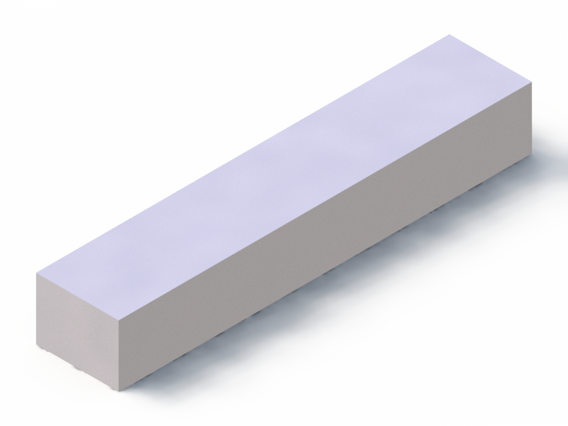 Profil en Silicone P300200150 - format de type Rectangle - forme régulière