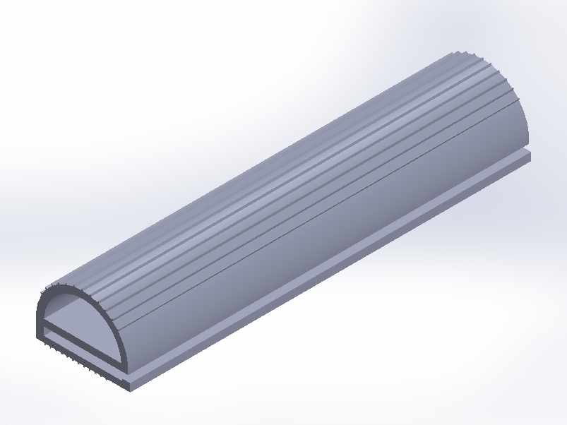 Profil en Silicone P31 - format de type e - forme irrégulier