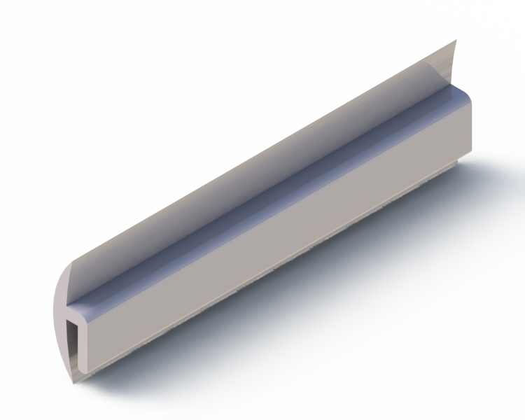 Profil en Silicone P684X - format de type h - forme irrégulier