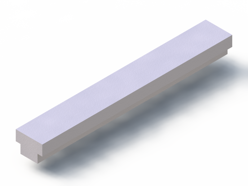 Profil en Silicone P700F - format de type T - forme irrégulier