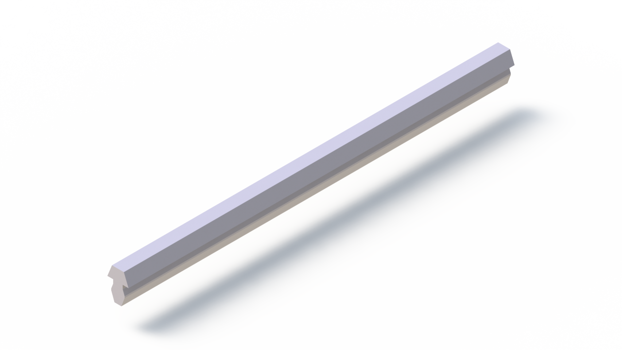 Profil en Silicone P91946HY - format de type T - forme irrégulier