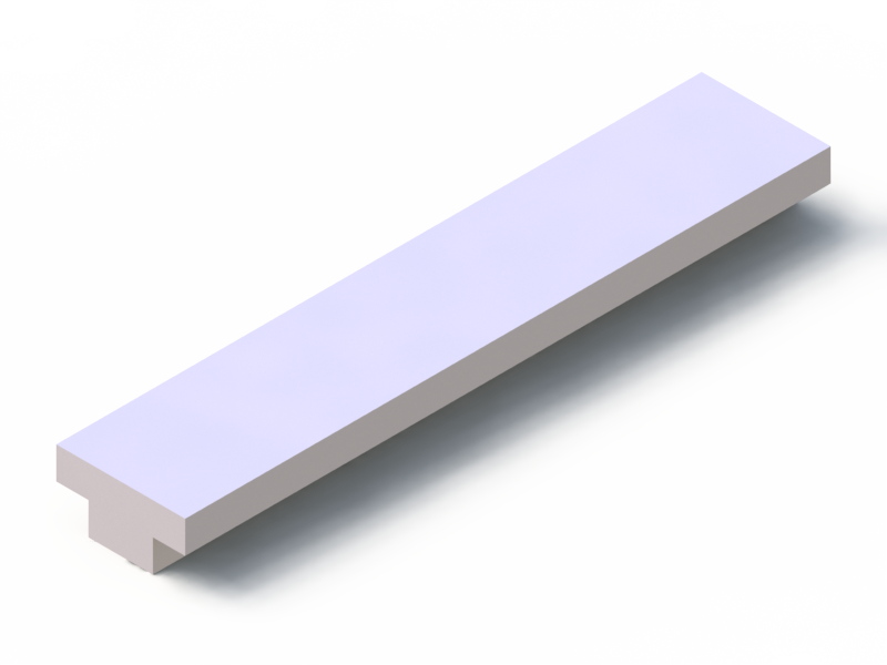 Profil en Silicone P932F - format de type T - forme irrégulier