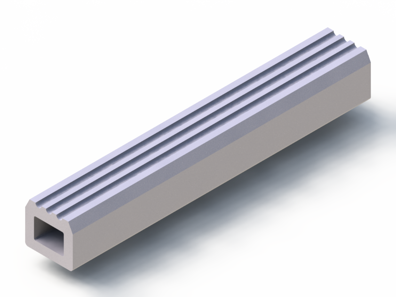 Profil en Silicone P932L - format de type Trapèze - forme irrégulier