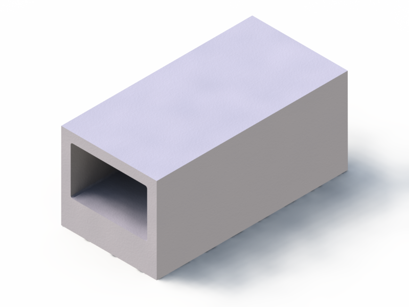 Profil en Silicone P93830F - format de type D - forme irrégulier