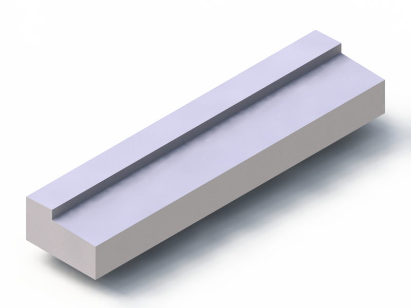 Profil en Silicone P94123H - format de type L - forme irrégulier