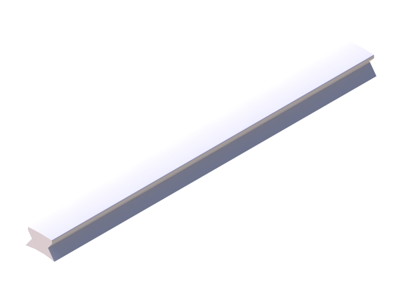 Profil en Silicone P945F - format de type Lampe - forme irrégulier