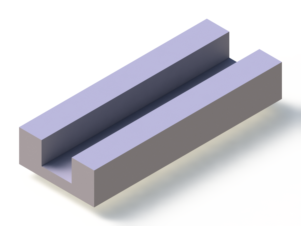 Profil en Silicone P94906A - format de type U - forme irrégulier