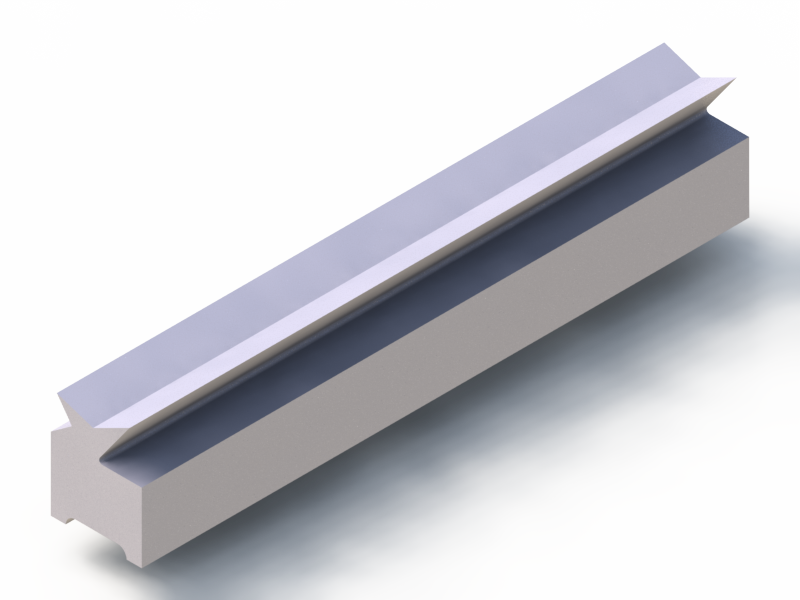 Profil en Silicone P97021K - format de type Labiée - forme irrégulier