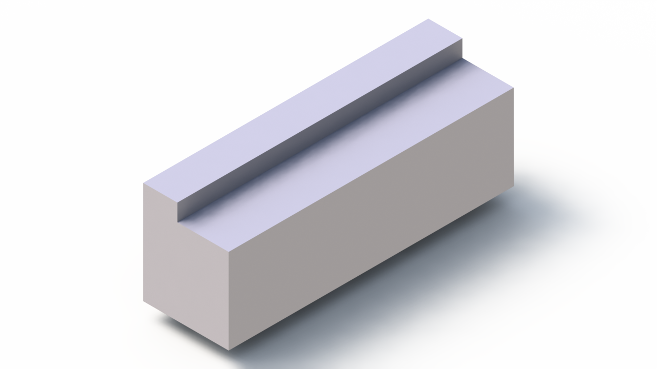 Profil en Silicone P97634K - format de type D - forme irrégulier