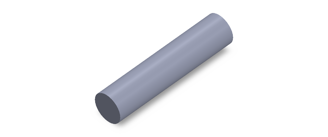 Silicone Profile CS4022,5 - type format Cord - tube shape