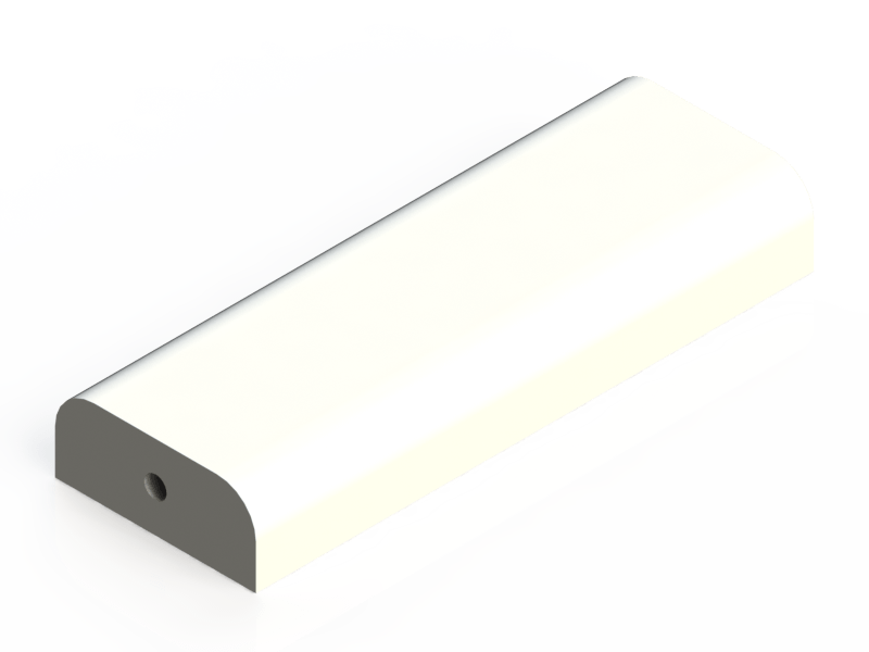 Silicone Profile P14A - type format D - irregular shape