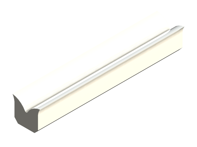 Silicone Profile P153A - type format Horns - irregular shape