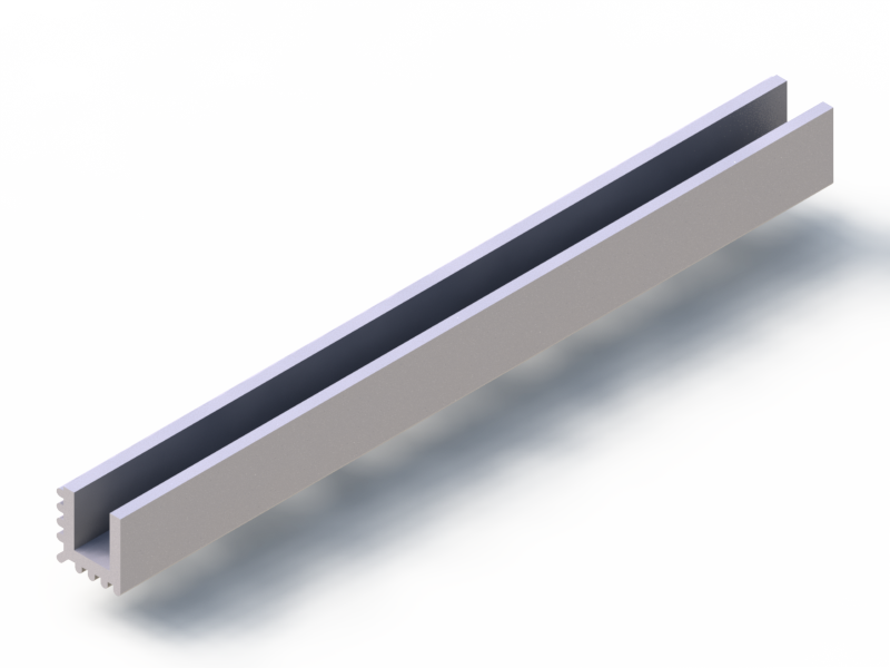 Silicone Profile P268NJ - type format U - irregular shape