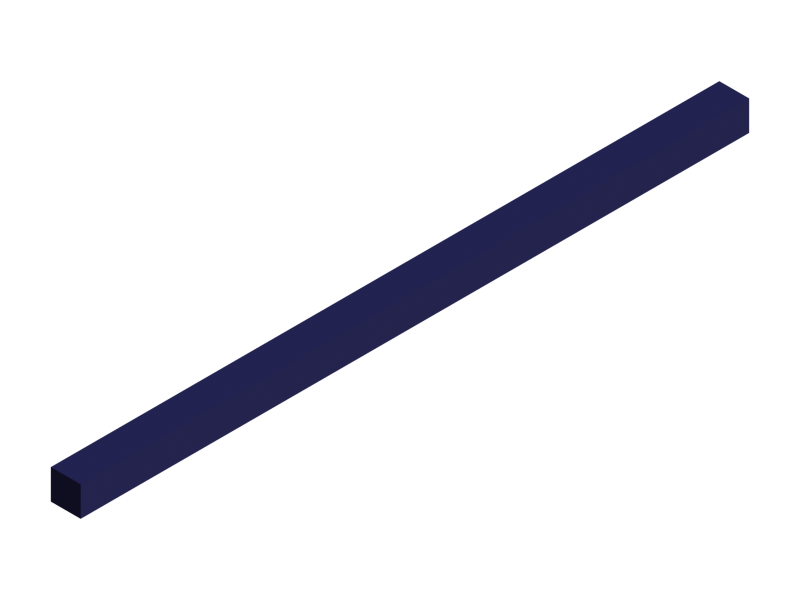Silicone Profile P3504,504,5 - type format Square - regular shape