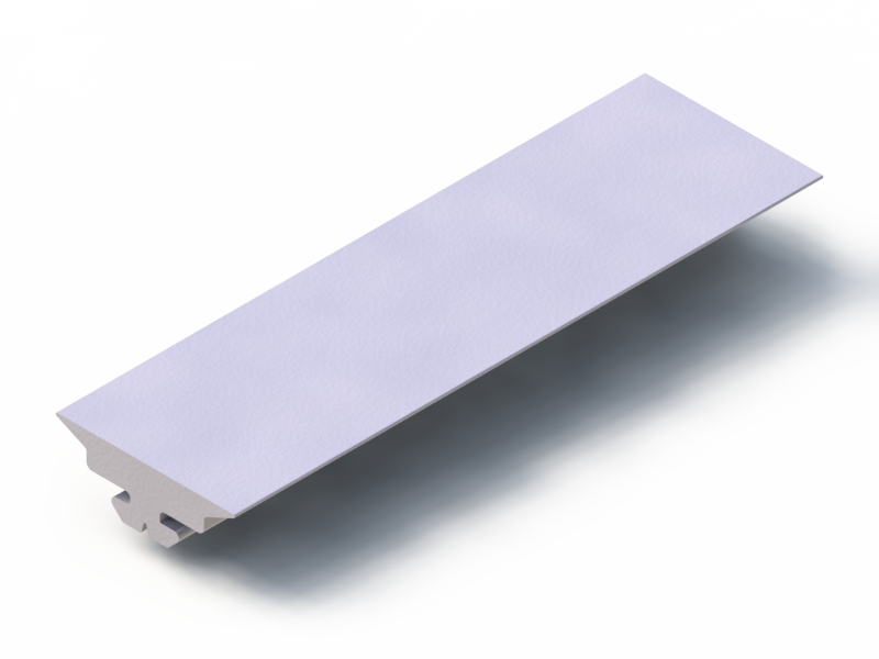 Silicone Profile P4493A - type format Lamp - irregular shape