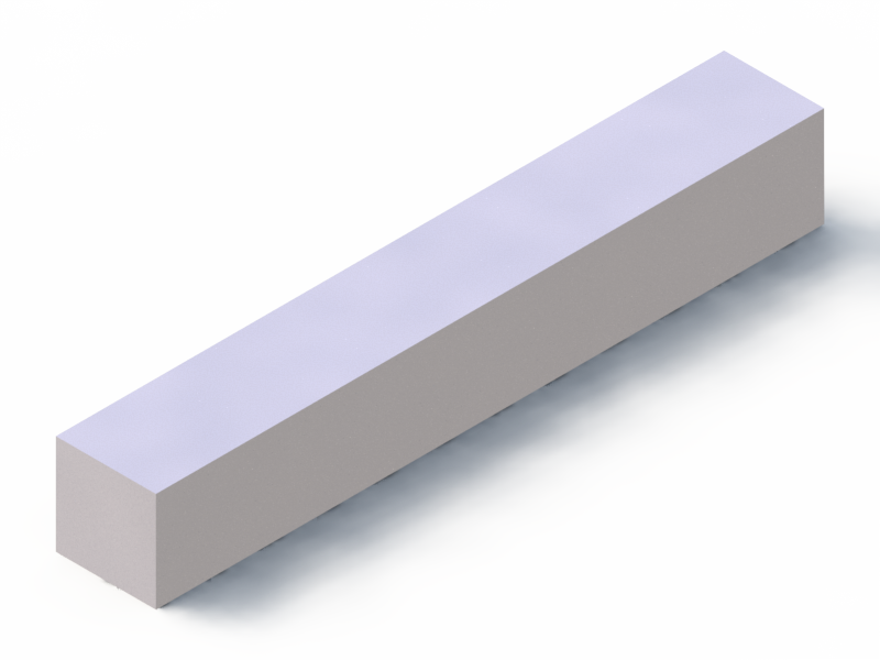 Silicone Profile P500150150 - type format Square - regular shape