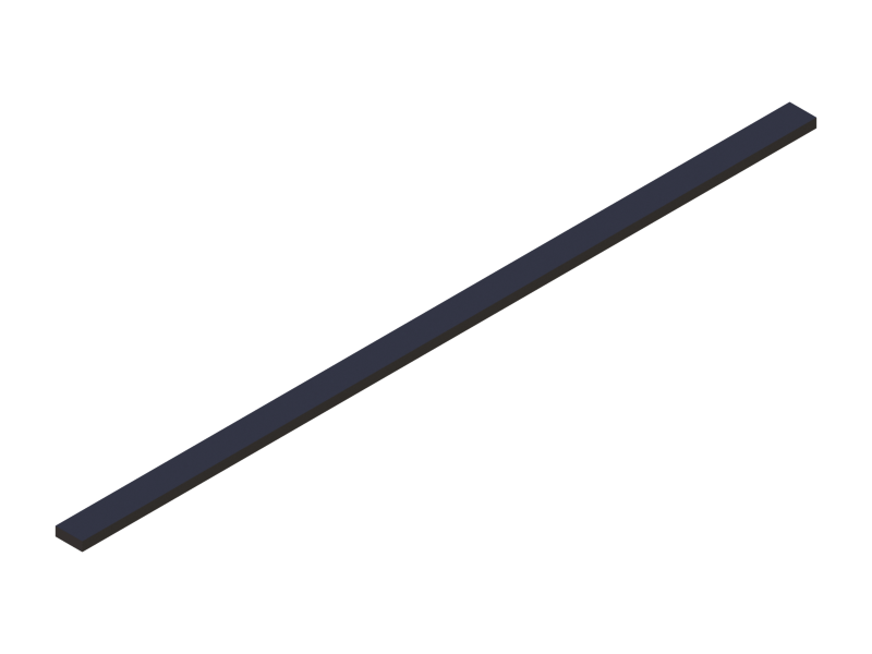 Silicone Profile P6003,701,3 - type format Rectangle - regular shape