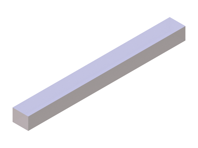 Silicone Profile P601008 - type format Rectangle - regular shape