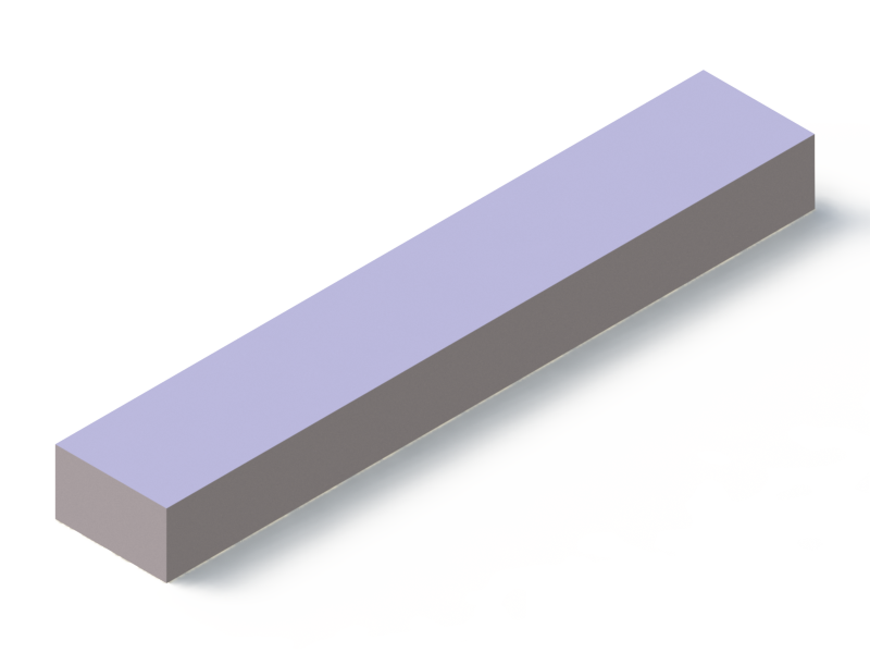 Silicone Profile P6017,210 - type format Rectangle - regular shape