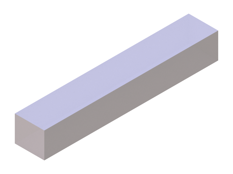 Silicone Profile P601715 - type format Rectangle - regular shape