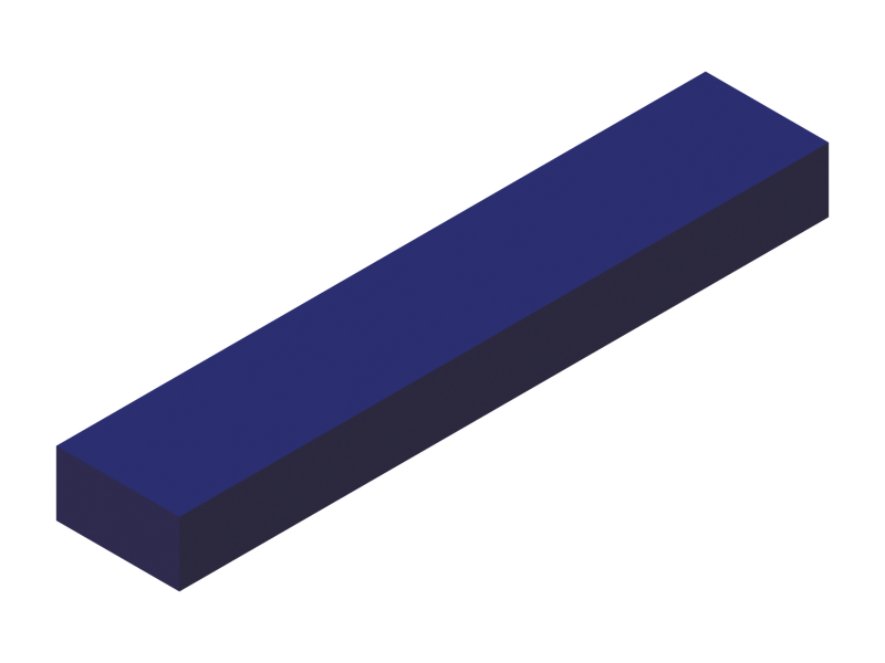 Silicone Profile P601910 - type format Rectangle - regular shape