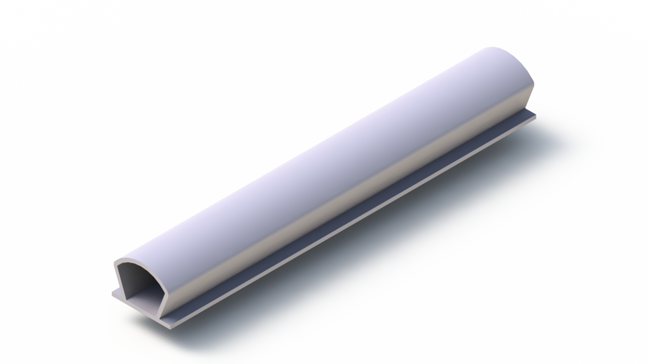 Silicone Profile P696FZ - type format Silicone Tube - irregular shape