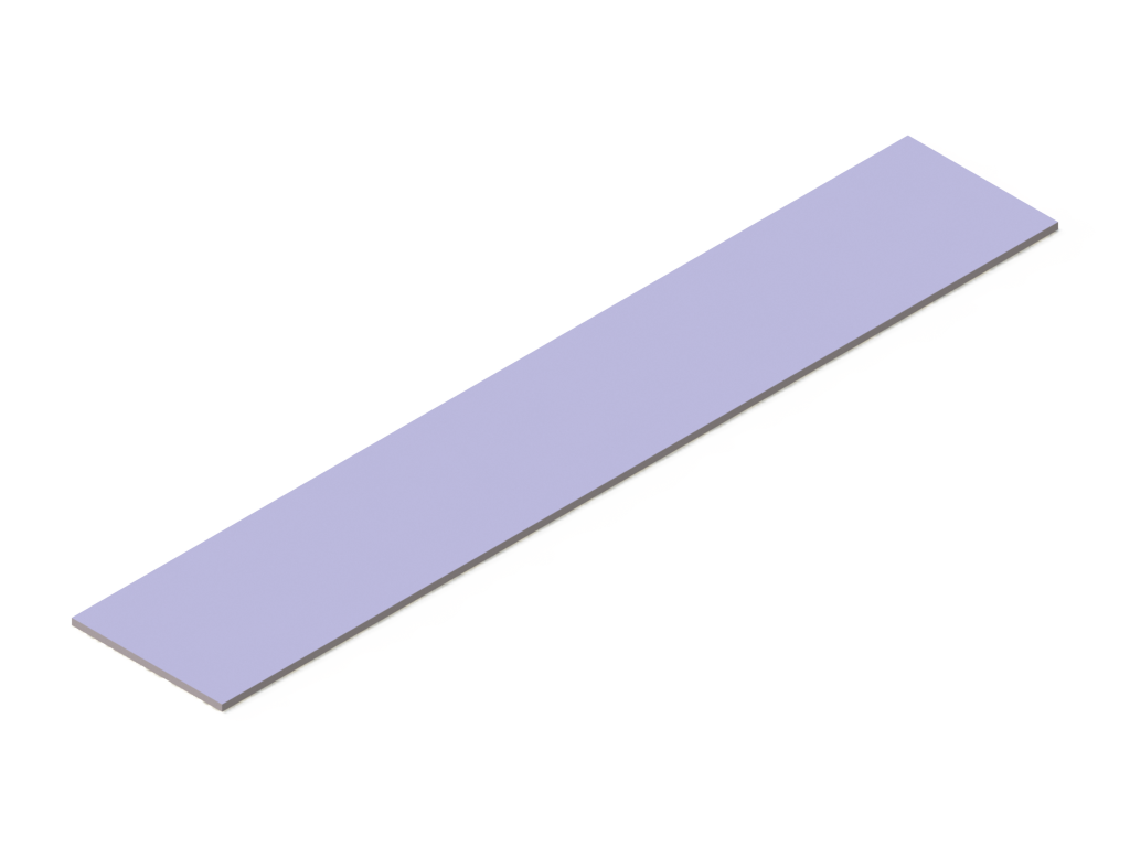 Silicone Profile P70180,8 - type format Rectangle - regular shape