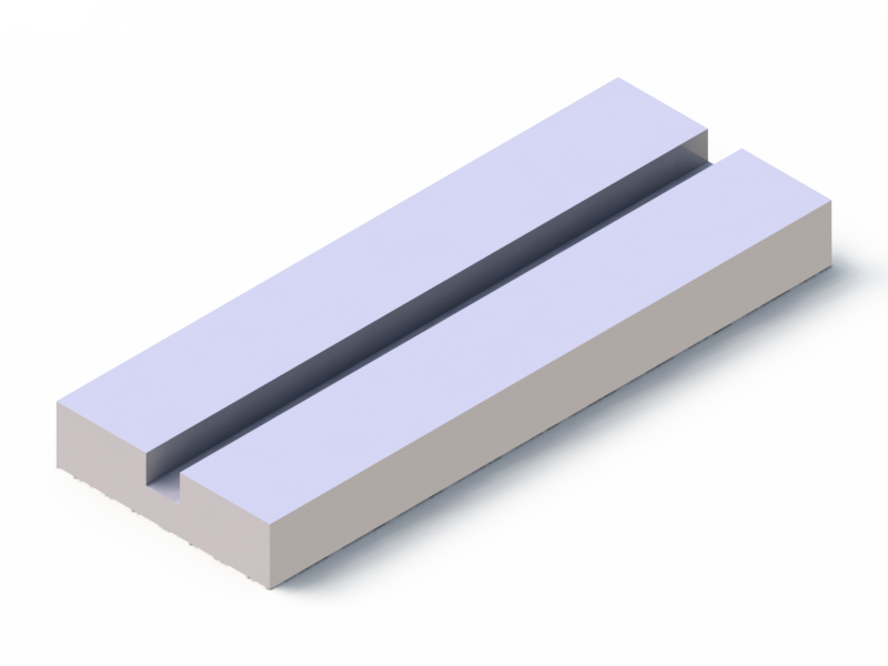 Silicone Profile P736A - type format U - irregular shape