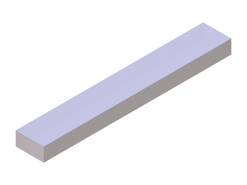 Silicone Profile P801507,5 - type format Rectangle - regular shape