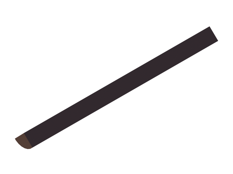 Silicone Profile P822AM - type format Triangle - regular shape