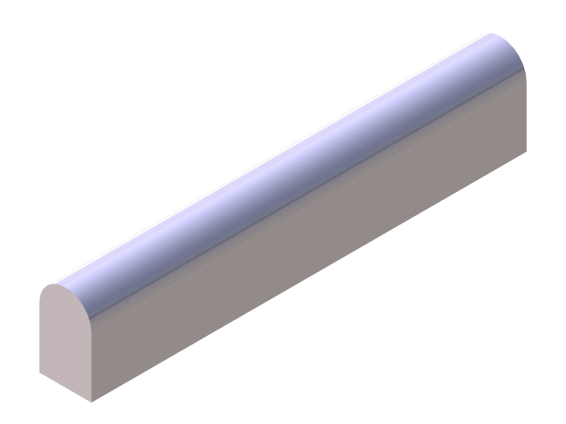 Silicone Profile P822AN - type format D - irregular shape