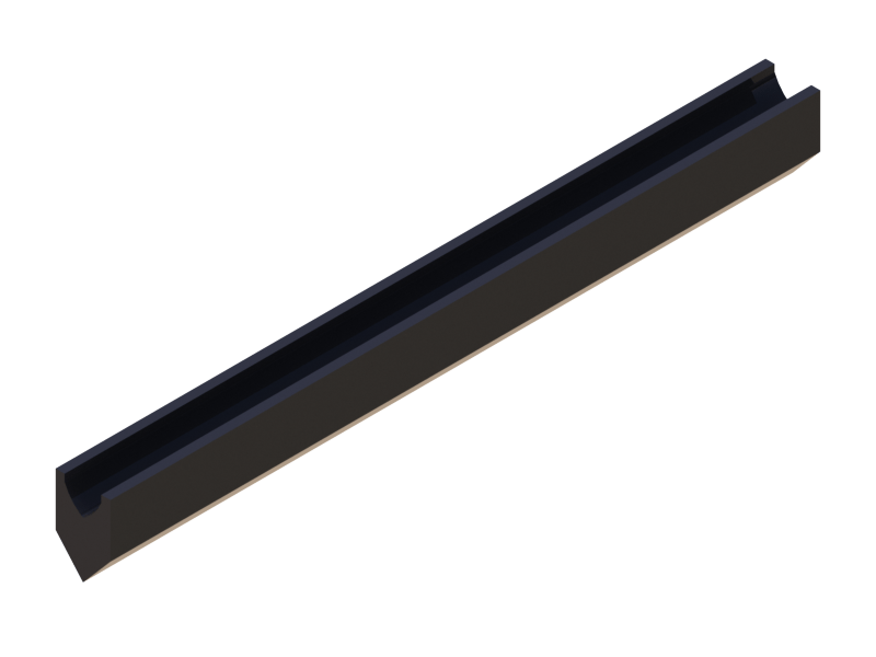 Silicone Profile P822X - type format Horns - irregular shape