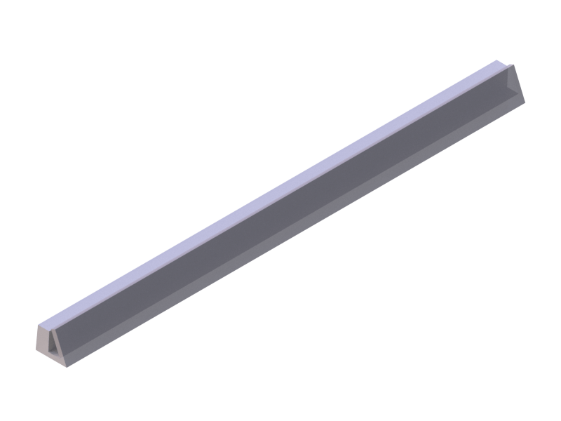 Silicone Profile P898-04C - type format U - irregular shape