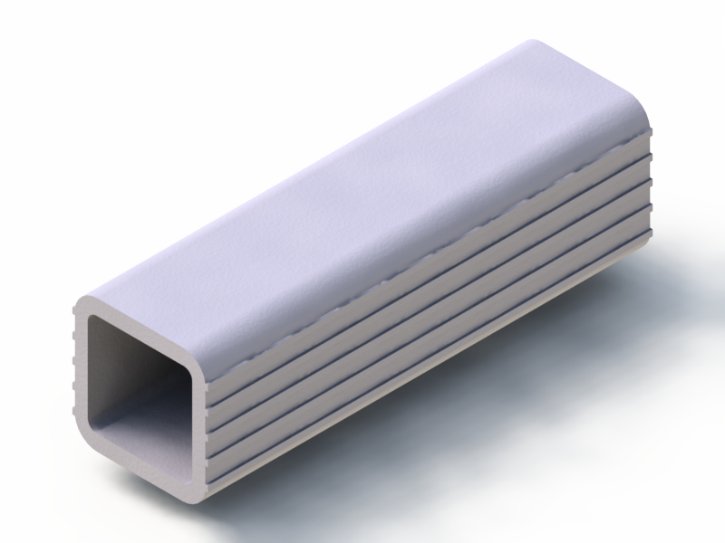 Silicone Profile P92006CC - type format D - irregular shape