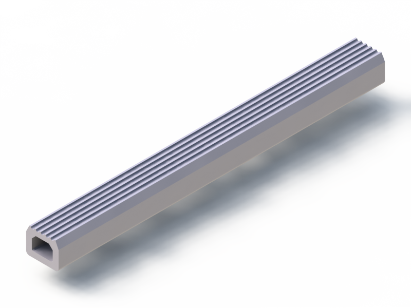 Silicone Profile P92595 - type format D - irregular shape