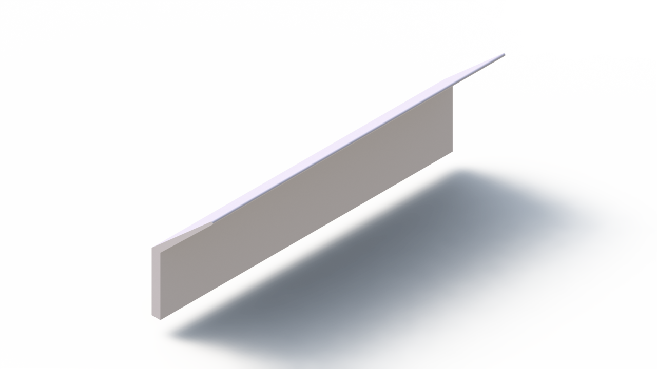 Silicone Profile P93508EC - type format Lipped - irregular shape