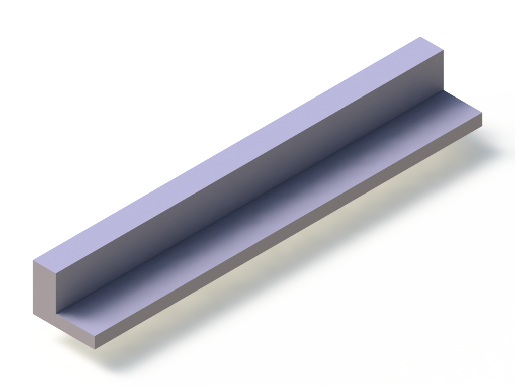 Silicone Profile P94850D - type format L - irregular shape