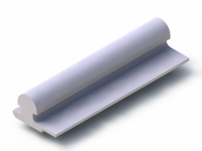 Silicone Profile P96029A - type format Lamp - irregular shape