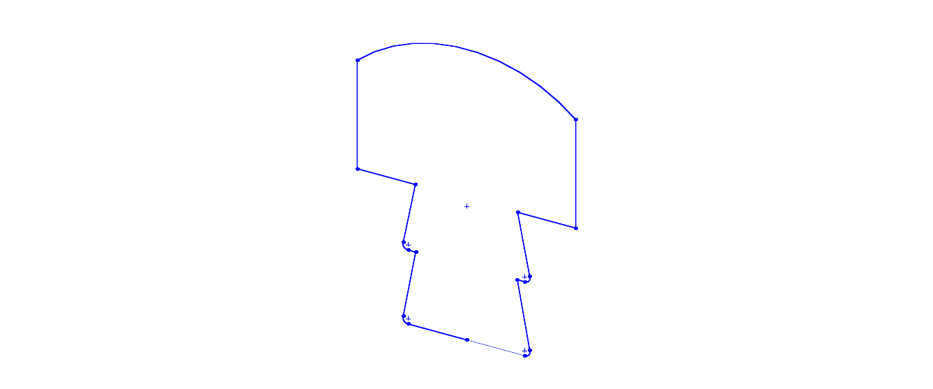 Silicone Profile P965AM - type format T - irregular shape