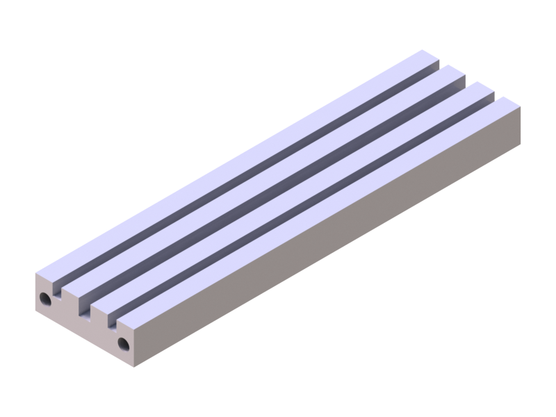 Silicone Profile P965AY - type format Flat Silicone Profile - irregular shape