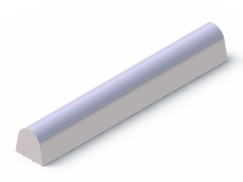 Silicone Profile P965Z - type format D - irregular shape