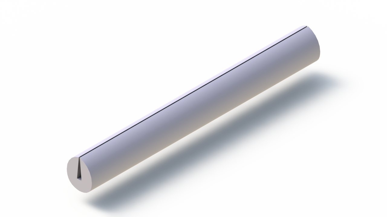 Silicone Profile P97620A - type format U - irregular shape