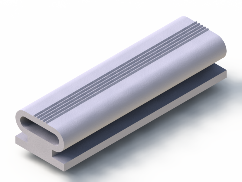 Silicone Profile P97800A - type format Lamp - irregular shape