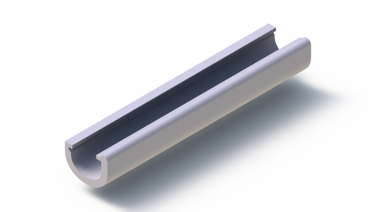 Silicone Profile P97897Z - type format U - irregular shape