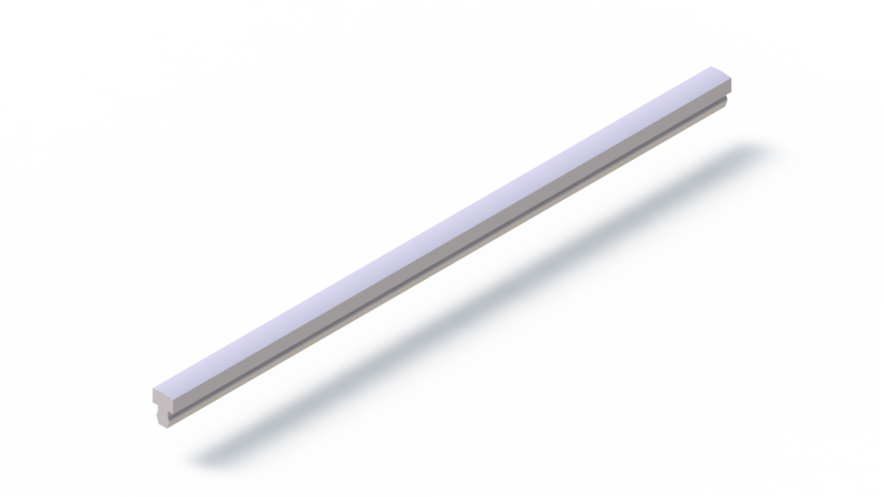 Silicone Profile P98394M - type format Lamp - irregular shape